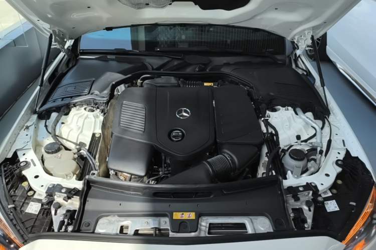 Used Mercedes-Benz C-Class 2023 Second Facelift C 260 L Sport Edition Engine Bay