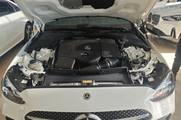Used Mercedes-Benz C-Class 2023 Revised C 200 L Sport Edition Engine Bay