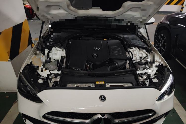 Used Mercedes-Benz C-Class 2023 Revised C 200 L Sport Edition Engine Bay