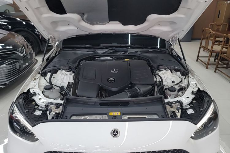 Used Mercedes-Benz C-Class 2023 Revised C 200 L Sport Edition Engine Bay