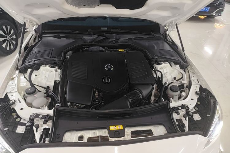 Used Mercedes-Benz C-Class 2023 Second Facelift C 260 L Sport Edition Engine Bay