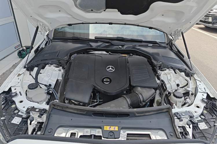 Used Mercedes-Benz C-Class 2023 Second Facelift C 260 L Sport Edition Engine Bay