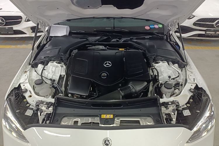 Used Mercedes-Benz C-Class 2023 Second Facelift C 260 L Sport Edition Engine Bay
