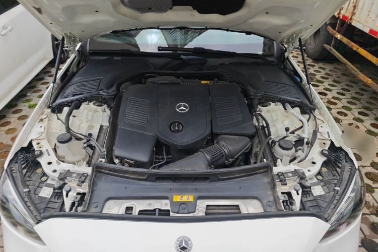 Used Mercedes-Benz C-Class 2023 Second Facelift C 260 L Sport Edition Engine Bay