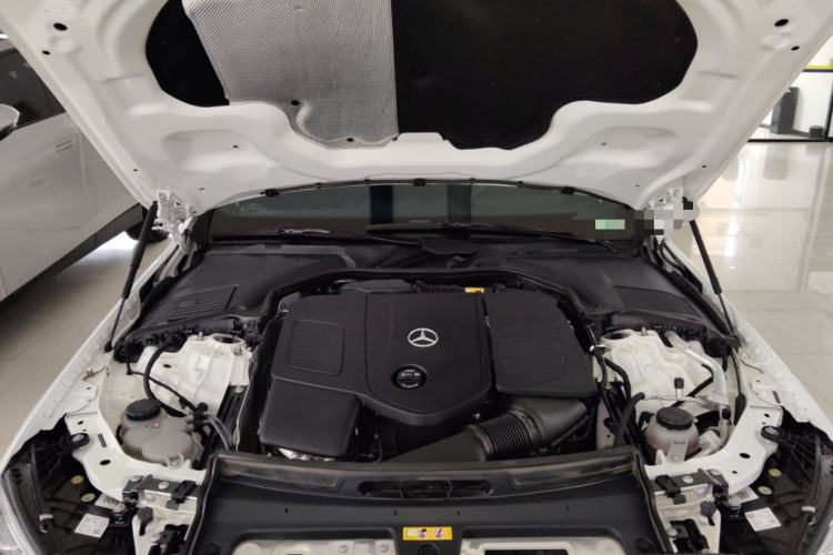 Used Mercedes-Benz C-Class 2023 Second Facelift C 260 L Sport Edition Engine Bay