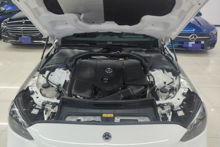 Used Mercedes-Benz C-Class 2023 Revised C 200 L Sport Edition Engine Bay