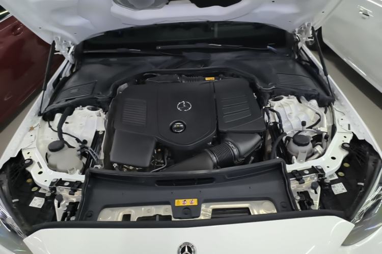Used Mercedes-Benz C-Class 2023 Restyled C 260 L Night Edition Sports Version Engine Bay