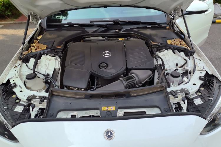 Used Mercedes-Benz C-Class 2023 Second Facelift C 260 L Sport Edition Engine Bay