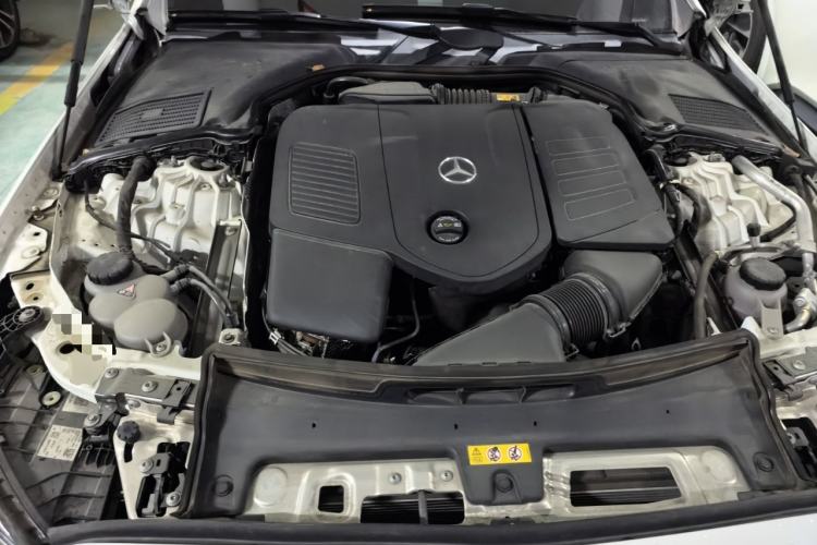 Used Mercedes-Benz C-Class 2023 Second Facelift C 260 L Starry Night Sports Edition Engine Bay
