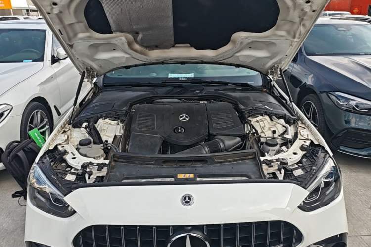 Used Mercedes-Benz C-Class 2023 C 200 L Sport Edition Engine Bay