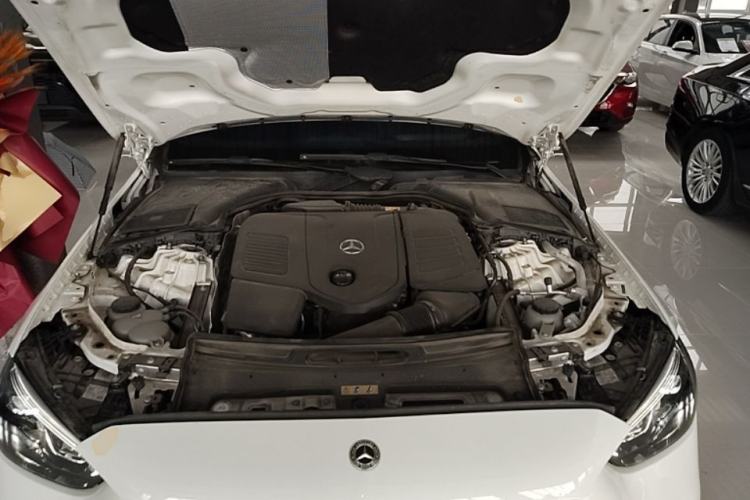 Used Mercedes-Benz C-Class 2023 Revised C 200 L Sport Edition Engine Bay