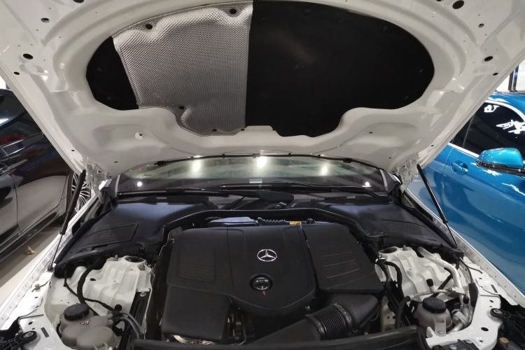 Used Mercedes-Benz C-Class 2023 Second Facelift C 260 L Sport Edition Engine Bay