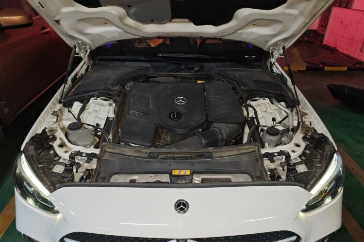 Used Mercedes-Benz C-Class 2023 C 200 L Sport Edition Engine Bay