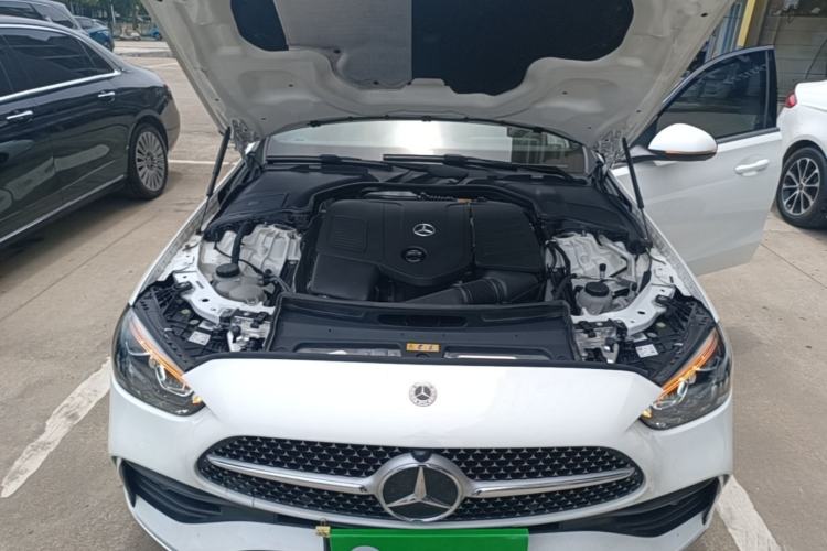 Used Mercedes-Benz C-Class 2023 Second Facelift C 260 L Sport Edition Engine Bay
