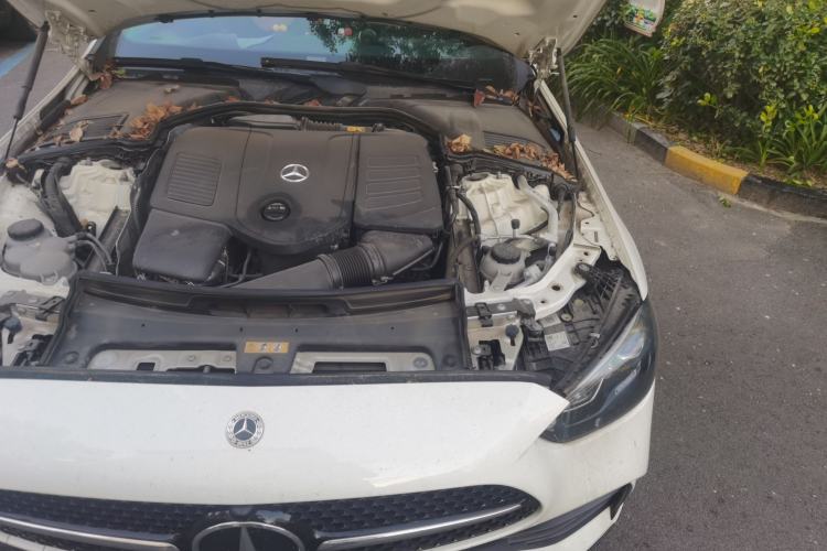 Used Mercedes-Benz C-Class 2023 C 260 L Bright Night Sports Edition Engine Bay Left