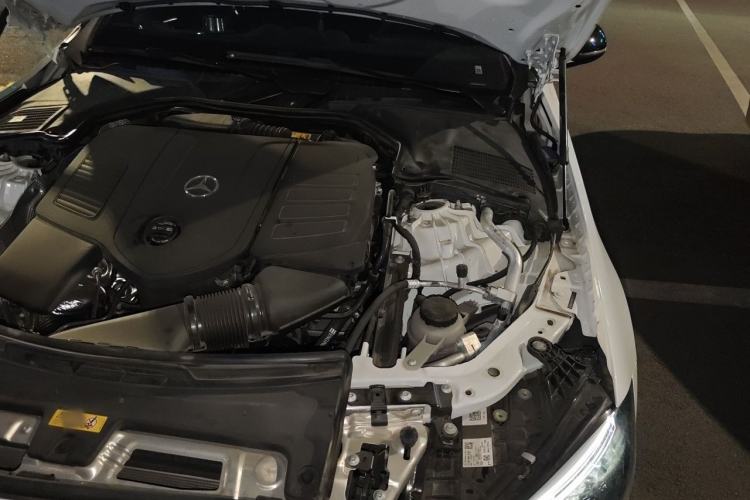 Used Mercedes-Benz C-Class 2023 Second Facelift C 260 L Starry Night Sports Edition Engine Bay Left