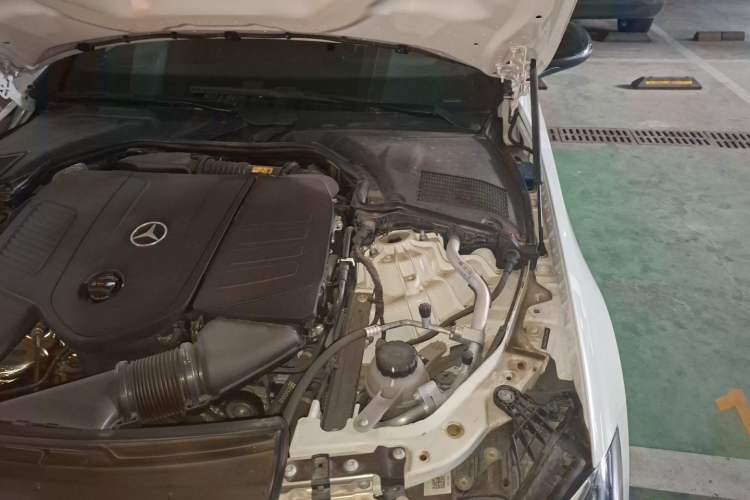 Used Mercedes-Benz C-Class 2023 C 260 L Bright Night Sports Edition Engine Bay Left
