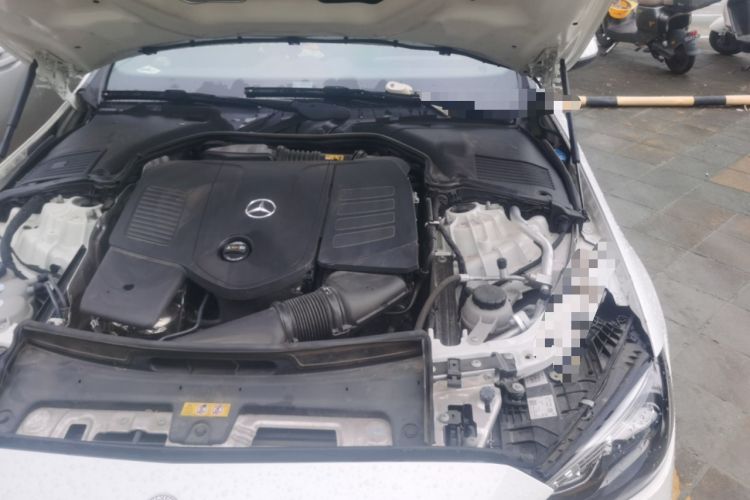 Used Mercedes-Benz C-Class 2023 Second Facelift C 260 L Sport Edition Engine Bay Left