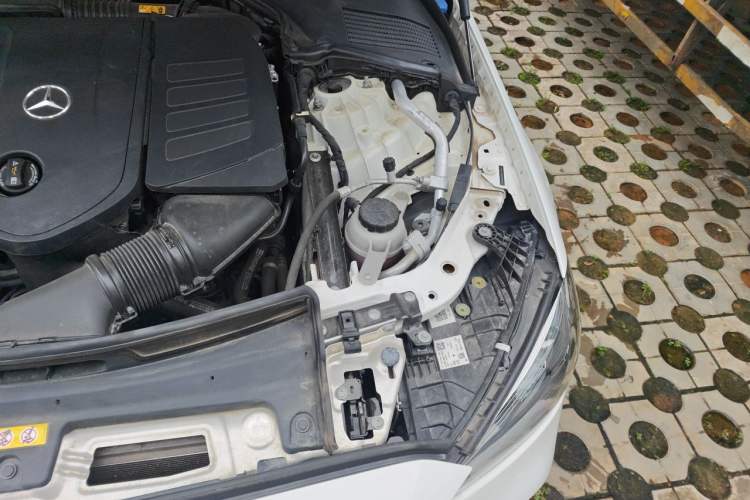 Used Mercedes-Benz C-Class 2023 Second Facelift C 260 L Sport Edition Engine Bay Left