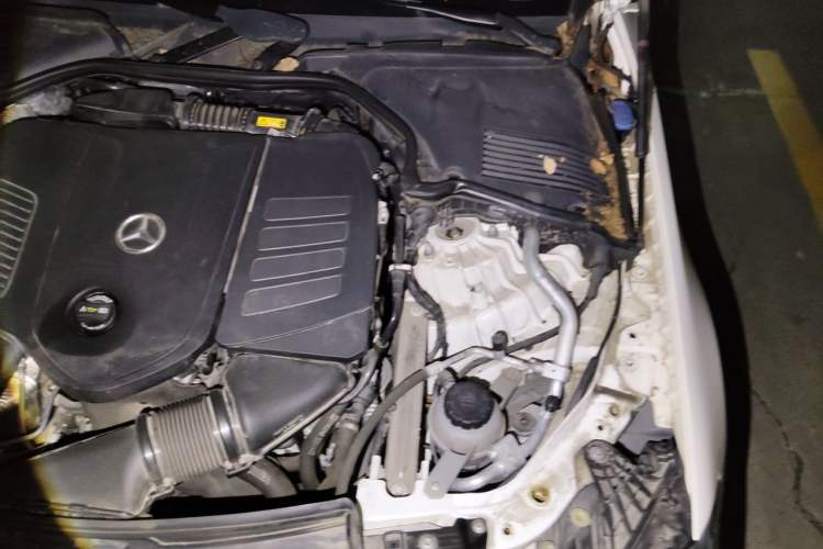 Used Mercedes-Benz C-Class 2023 Second Facelift C 260 L Sport Edition Engine Bay Left