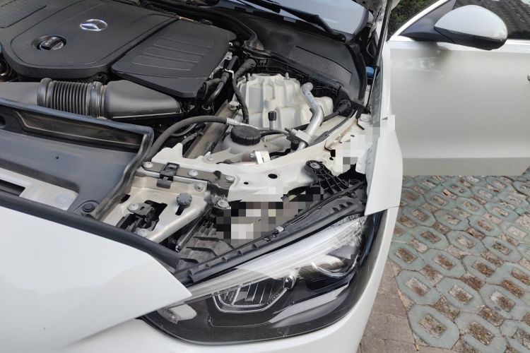 Used Mercedes-Benz C-Class 2023 Second Facelift C 260 L Sport Edition Engine Bay Left
