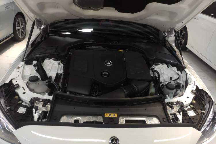 Used Mercedes-Benz C-Class 2023 C 260 L Bright Night Sports Edition Engine Bay