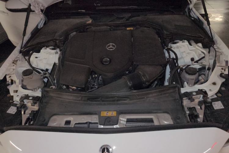 Used Mercedes-Benz C-Class 2023 Second Facelift C 260 L Sport Edition Engine Bay