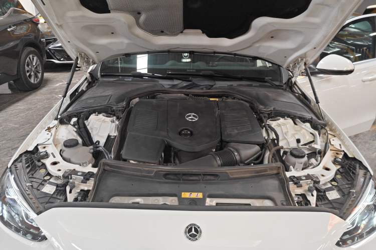 Used Mercedes-Benz C-Class 2023 C 200 L Sport Edition Engine Bay