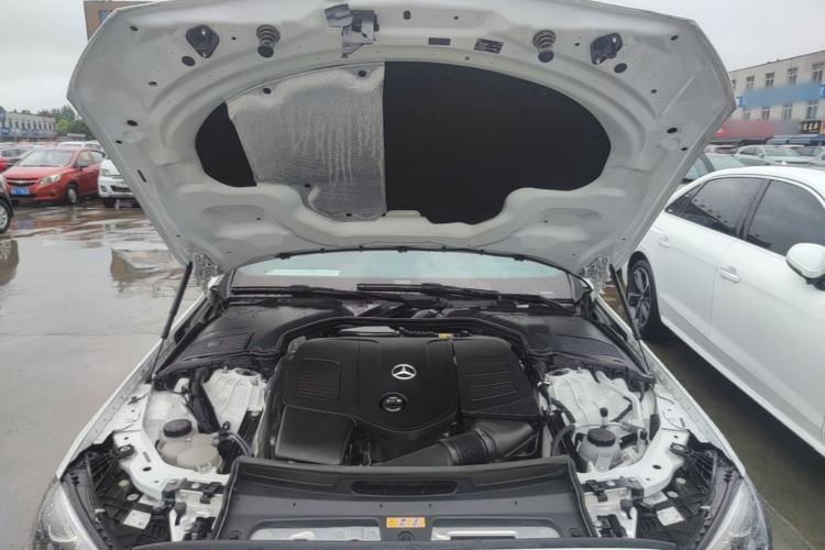 Used Mercedes-Benz C-Class 2023 C 260 L Bright Night Sports Edition Engine Bay