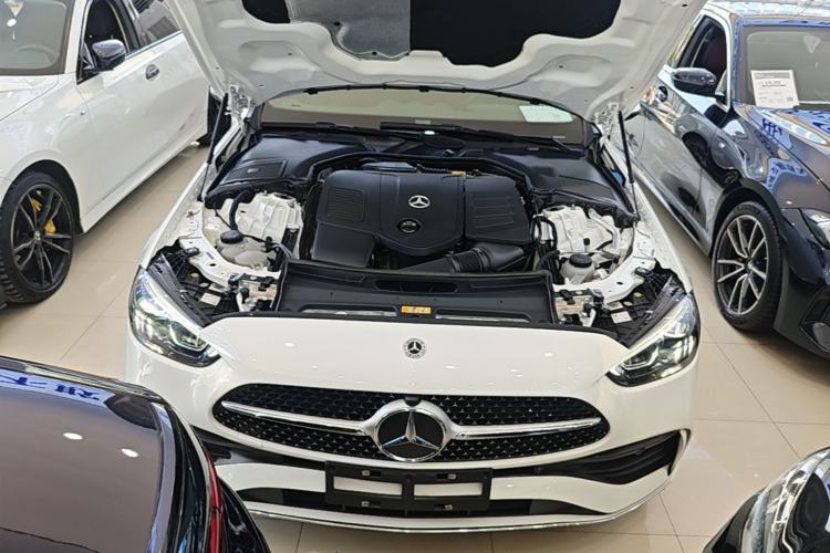 Used Mercedes-Benz C-Class 2023 Second Facelift C 260 L Sport Edition Engine Bay