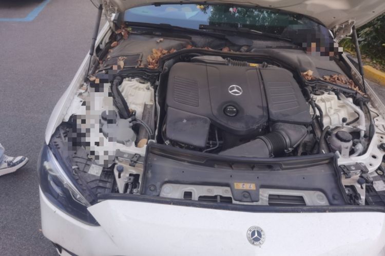 Used Mercedes-Benz C-Class 2023 C 260 L Bright Night Sports Edition Engine Bay Right