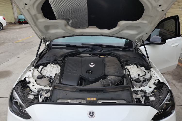 Used Mercedes-Benz C-Class 2023 Second Facelift C 260 L Starry Night Sports Edition Engine Bay