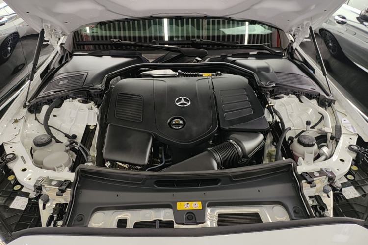 Used Mercedes-Benz C-Class 2023 Revised C 200 L Sport Edition Engine Bay