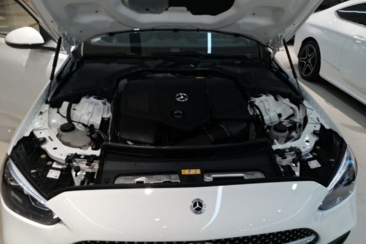 Used Mercedes-Benz C-Class 2023 Second Facelift C 260 L Sport Edition Engine Bay