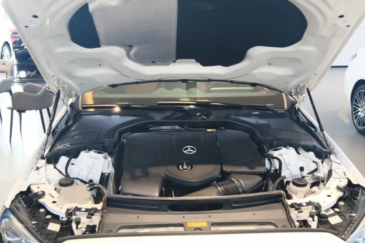Used Mercedes-Benz C-Class 2023 Second Facelift C 260 L Starry Night Sports Edition Engine Bay