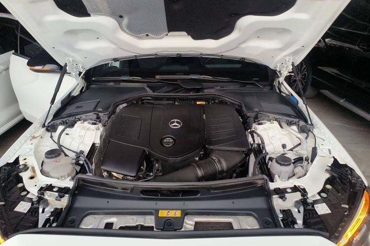 Used Mercedes-Benz C-Class 2023 Revised C 200 L Sport Edition Engine Bay