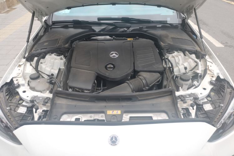 Used Mercedes-Benz C-Class 2023 Second Facelift C 260 L Sport Edition Engine Bay