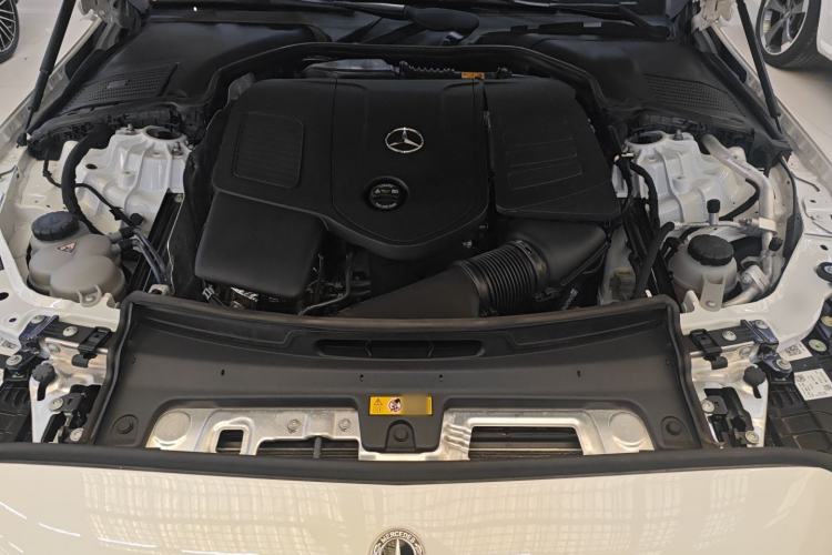 Used Mercedes-Benz C-Class 2023 Second Facelift C 260 L Sport Edition Engine Bay