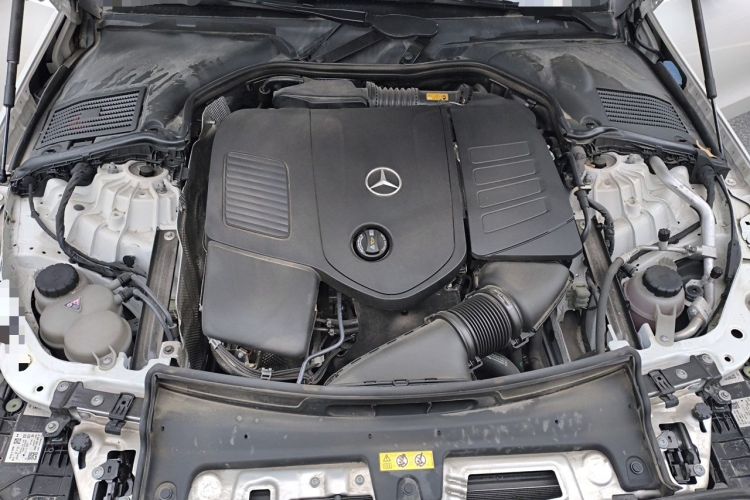 Used Mercedes-Benz C-Class 2023 Second Facelift C 260 L Sport Edition Engine Bay