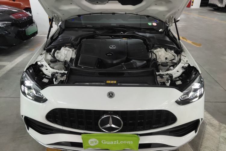 Used Mercedes-Benz C-Class 2023 Revised C 200 L Sport Edition Engine Bay