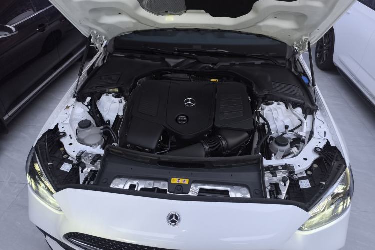 Used Mercedes-Benz C-Class 2023 Restyled C 260 L Night Edition Sports Version Engine Bay