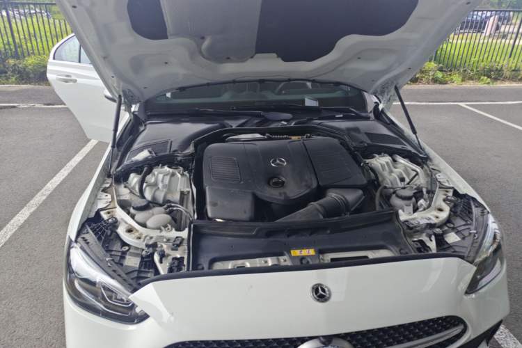 Used Mercedes-Benz C-Class 2023 Revised C 200 L Sport Edition Engine Bay