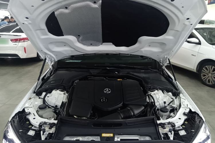Used Mercedes-Benz C-Class 2023 Second Facelift C 260 L Sport Edition Engine Bay