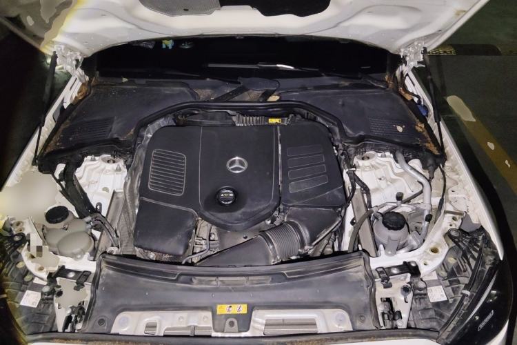 Used Mercedes-Benz C-Class 2023 Second Facelift C 260 L Sport Edition Engine Bay