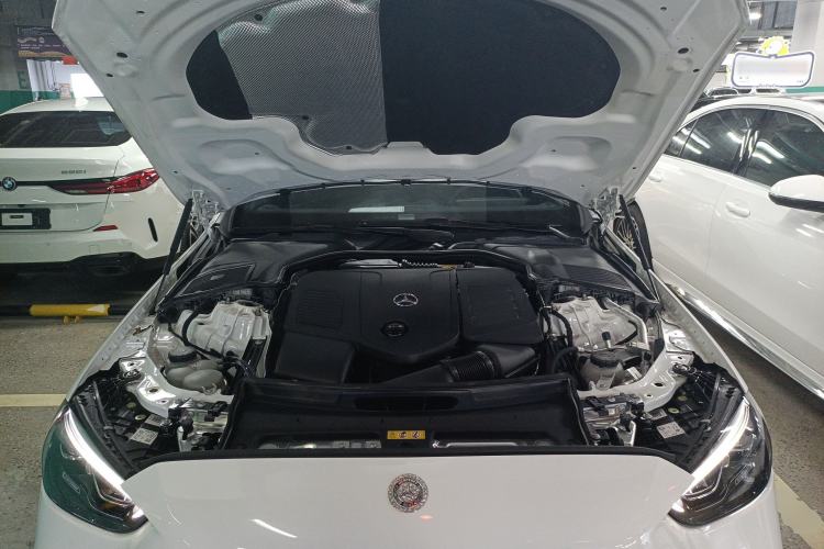 Used Mercedes-Benz C-Class 2023 Revised C 200 L Sport Edition Engine Bay