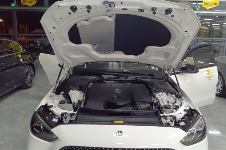 Used Mercedes-Benz C-Class 2023 Restyled C 260 L Night Edition Sports Version Engine Bay