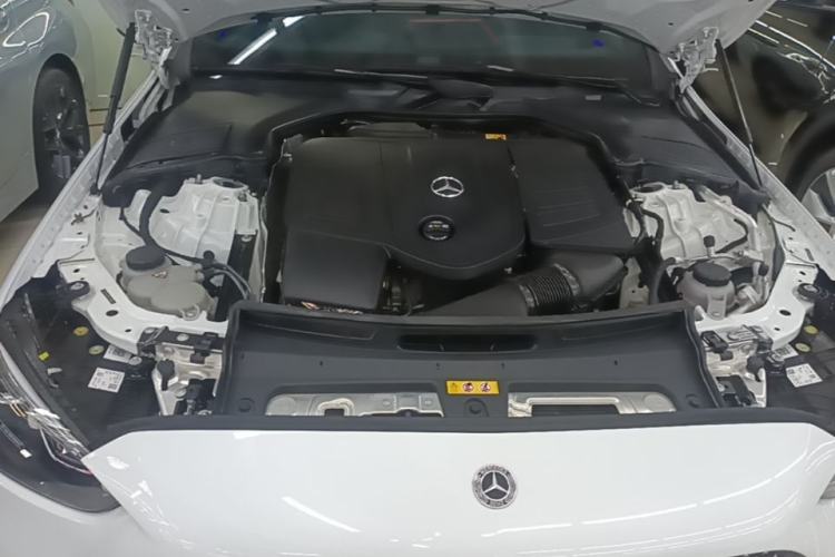 Used Mercedes-Benz C-Class 2023 Second Facelift C 260 L Sport Edition Engine Bay