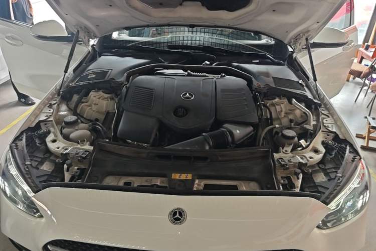 Used Mercedes-Benz C-Class 2023 Revised C 200 L Sport Edition Engine Bay