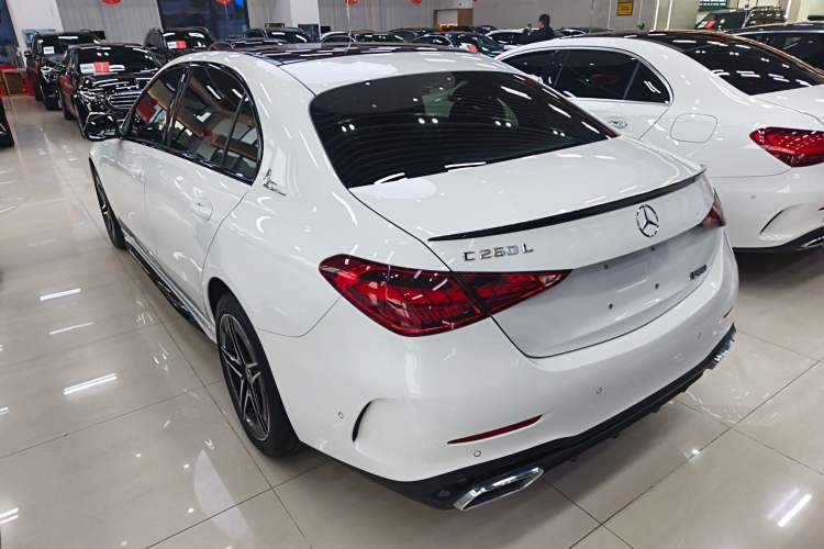 Used Mercedes-Benz C-Class 2023 Second Facelift C 260 L Starry Night Sports Edition Exterior 2