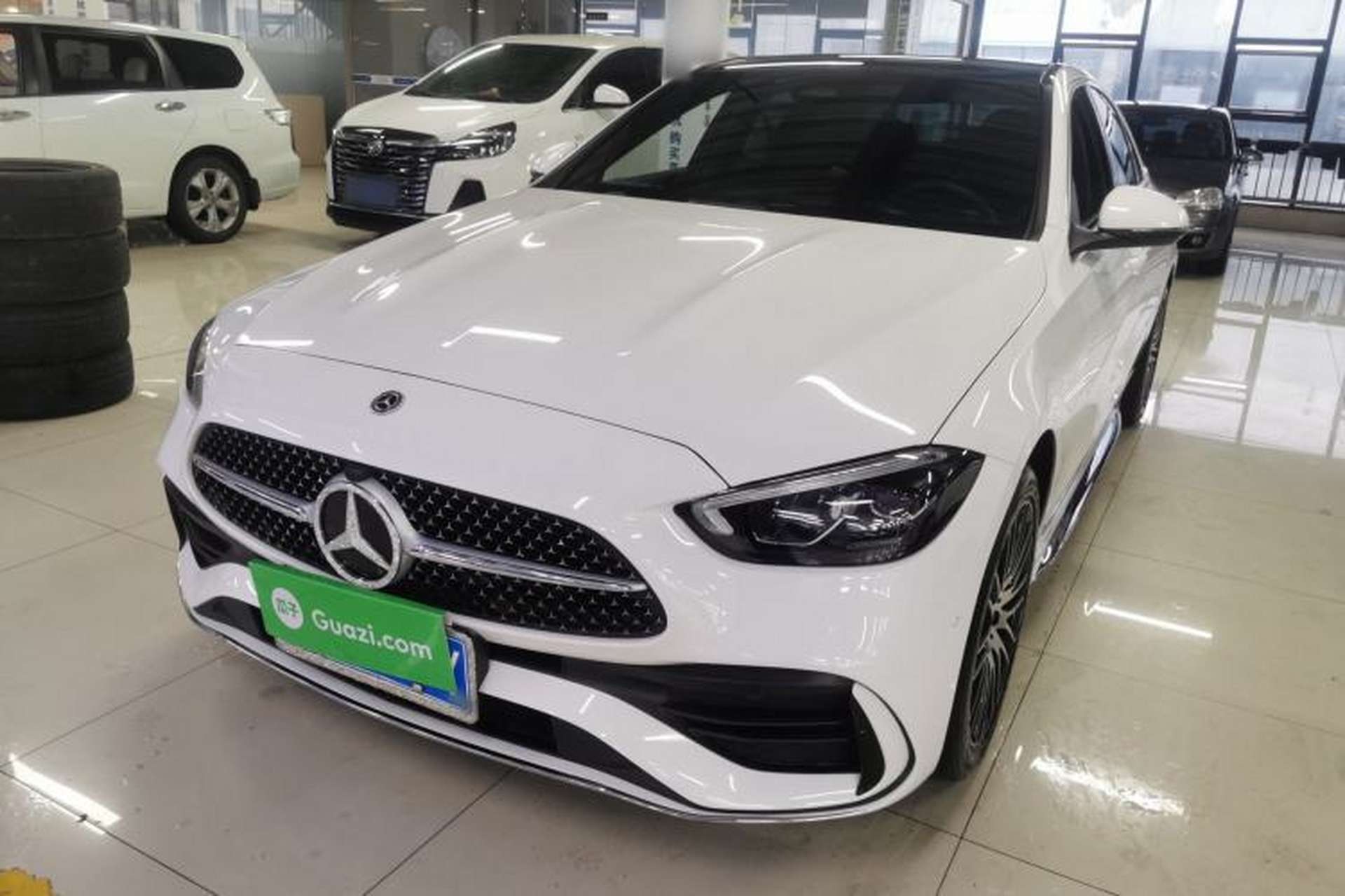 Used Mercedes-Benz C-Class 2023 Restyled C 260 L Sport Edition Front Left 45 Deg